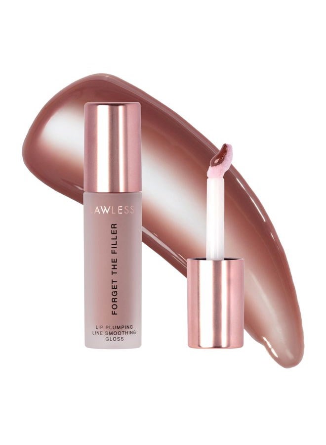 Lawless Women's Forget The Filler Lip Plumper Line Gloss, George, Pink, 0.11 Fl Oz (Pack of 1) - Image 1