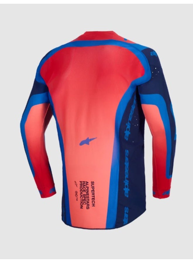 ALPINESTARS SUPERTECH Vista Jersey Vista Dark Navy/Hot Coral/Cobalt - Image 2