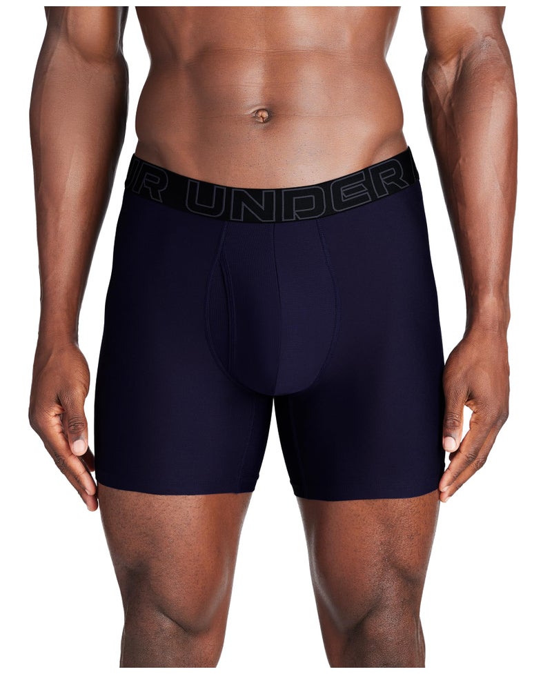 Under Armour Men's Tech 1-Pack Boxer Brief, 6" Inseam, All-Day Comfort & Ultra-Soft - Image 1