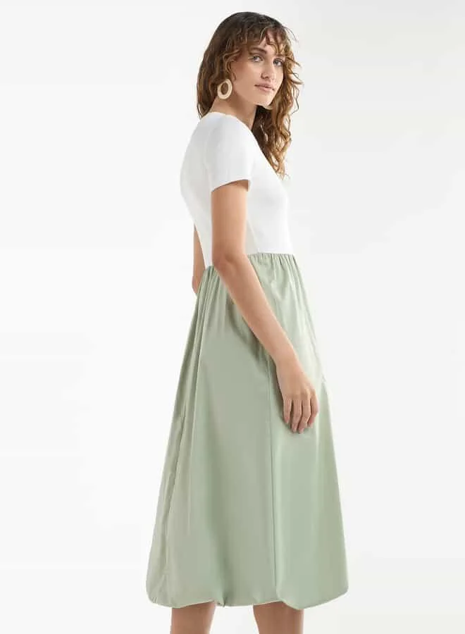 Splash FAV Two-Tone Casual Dress