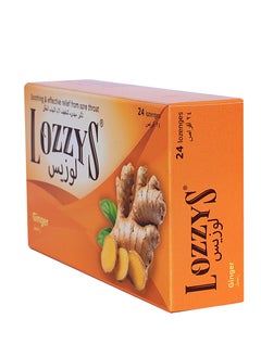 LOZZYS Lozzys Ginger, Fast Effective Relief from the Symptoms of Sore Throats, 24 Lozenges  - Image 3