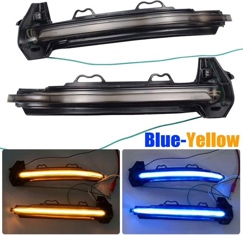 QASULER Smoked Lens Dynamic Turn Signal Lights - Image 3