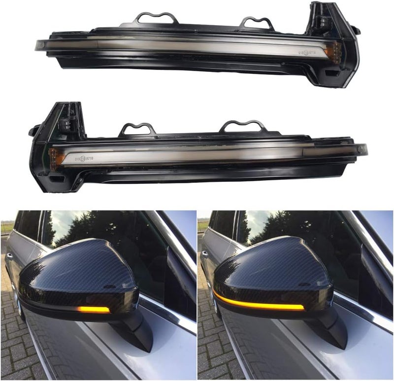 QASULER Smoked Lens Dynamic Turn Signal Lights - Image 5