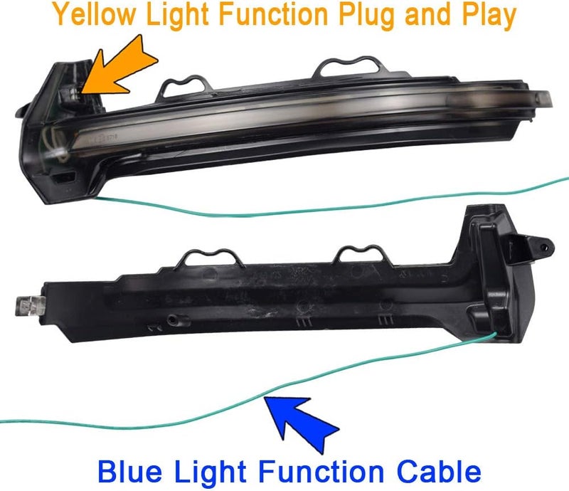 QASULER Smoked Lens Dynamic Turn Signal Lights - Image 2