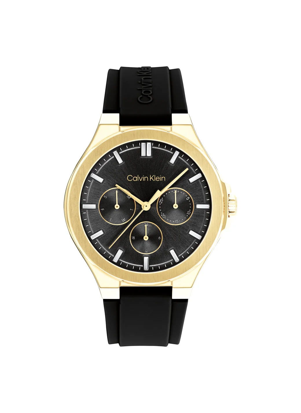 كالفن كلاين Analog Silicone Strap Watch