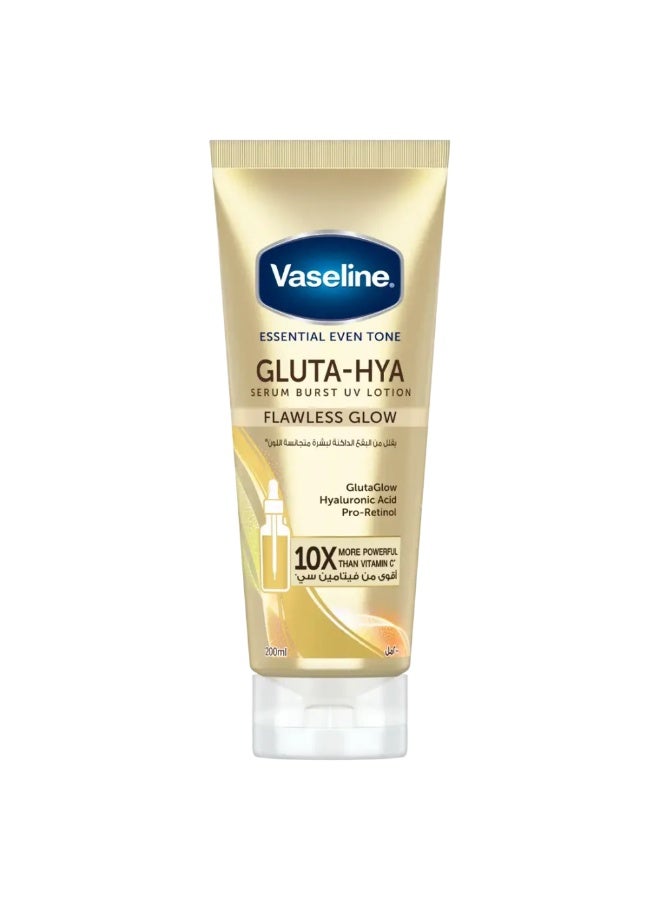 Vaseline Gluta-Hya Flawless Glow Serum Burst Lotion 200Ml - Image 1