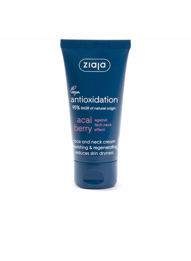 Ziaja Antioxidation Acai Berry Face and Neck Cream 50ml - Image 1