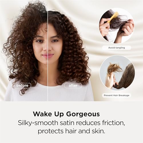 Bedsure Satin Pillowcase 2 Pack Similar to Silk Pillow Cases Standard Size, Pillow Case for Sleeping Women with Envelope Closure, Gifts for Women Men, Navy, 20x26 Inches, 2pcs - Image 4