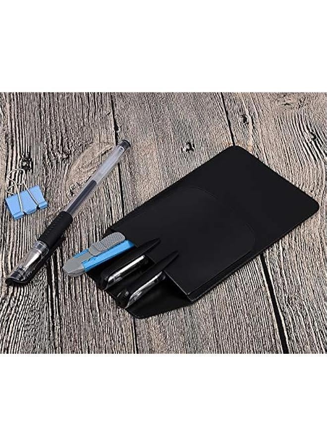 Generic Shirt Pocket Protector 10 Pieces PVC Pocket Protectors for School Hospital Office Supplies (Black) - Image 5
