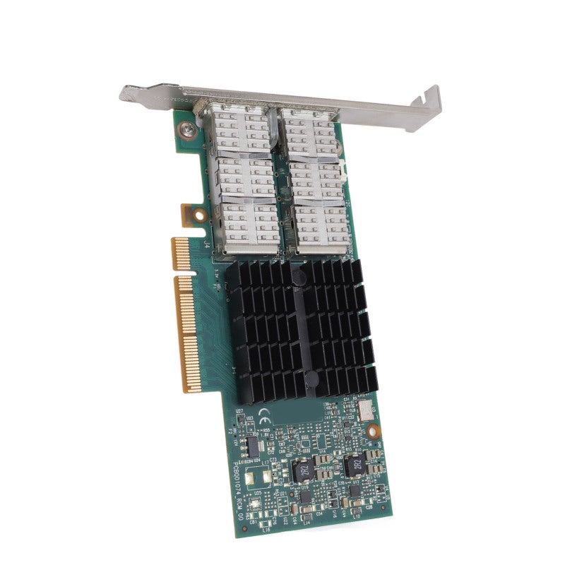 بطاقة إيثرنت PCIe بسرعة 40 جيجابت - منفذان مزدوجان بسرعة 40 جيجابت لنقل البيانات فائق السرعة - نطاق ترددي إجمالي 80 جيجابت في الثانية تقنية شريحة مضيف متقدمة بطاقة شبكة PCIe 3.0 لمراكز البيانات - Image 4