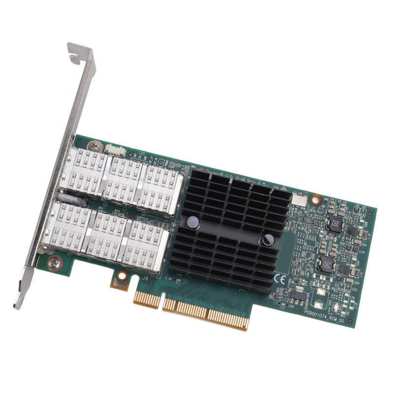 بطاقة إيثرنت PCIe بسرعة 40 جيجابت - منفذان مزدوجان بسرعة 40 جيجابت لنقل البيانات فائق السرعة - نطاق ترددي إجمالي 80 جيجابت في الثانية تقنية شريحة مضيف متقدمة بطاقة شبكة PCIe 3.0 لمراكز البيانات - Image 3