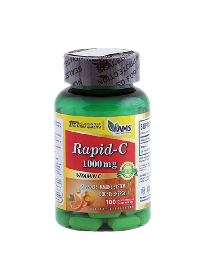إيه إم إس ايه ام اس رابيد سي 1000 مجم 100 قرص