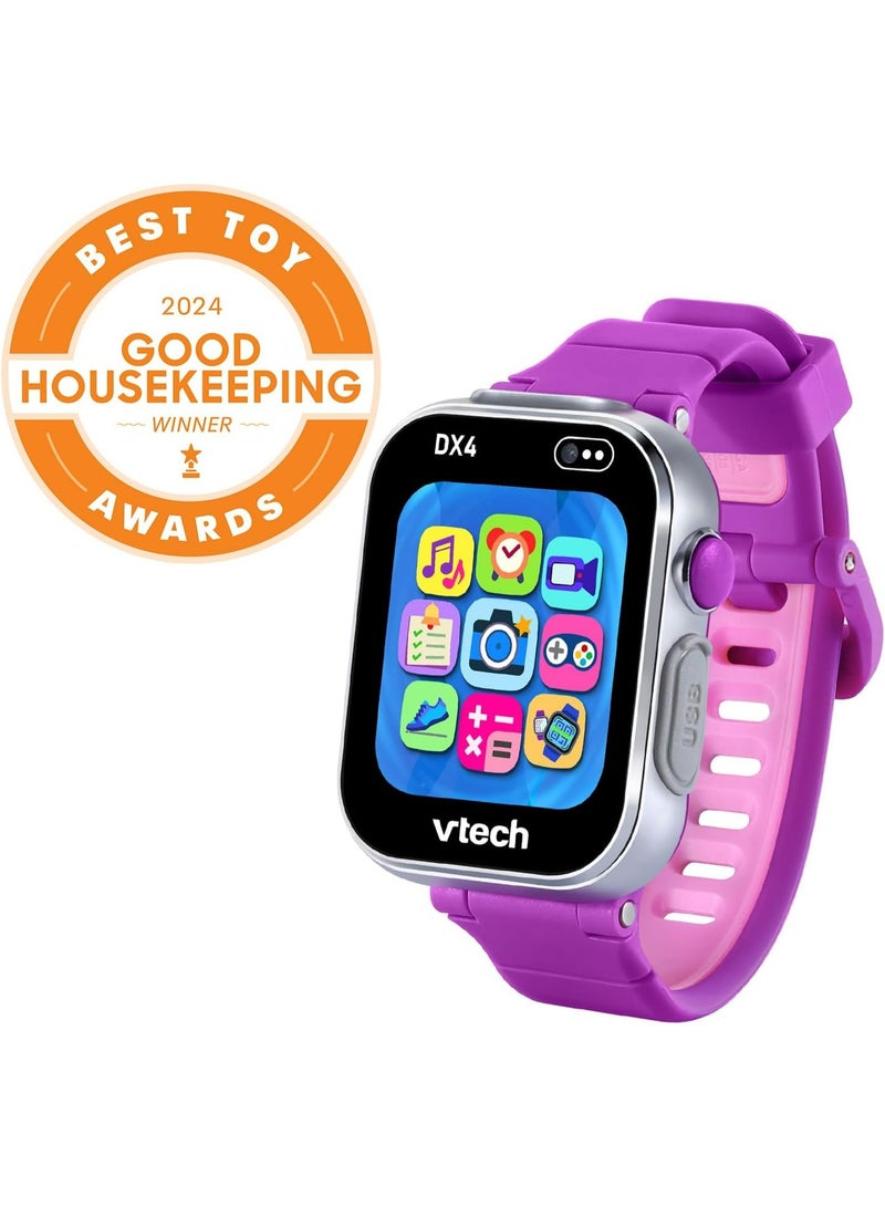 VTech KidiZoom Smartwatch DX4 Purple - Camera & Games, Video Recorder, Voice Changer - Image 4
