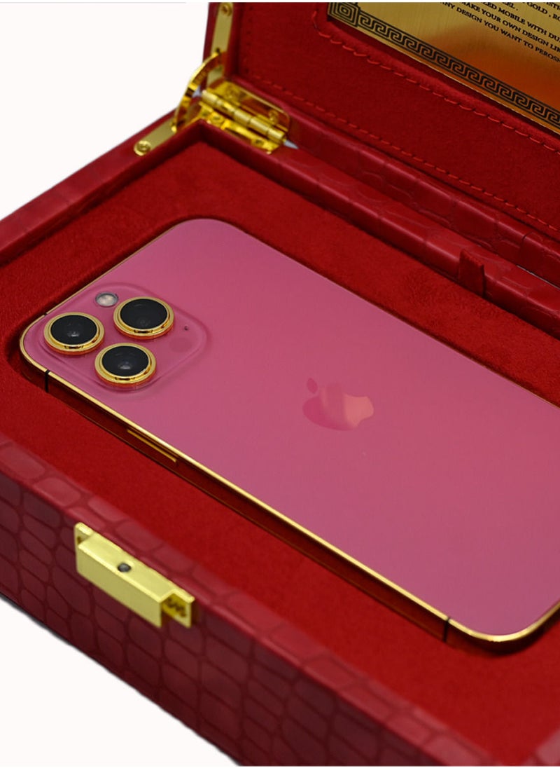 Caviar Luxury 24K Gold Frame Customized iPhone 14 Pro Max 256 GB - pzsku/Z1D9045ED1100007CEE5FZ/45/_/1671197343/a9b828a6-3859-4eed-8105-1ece6b7fa765