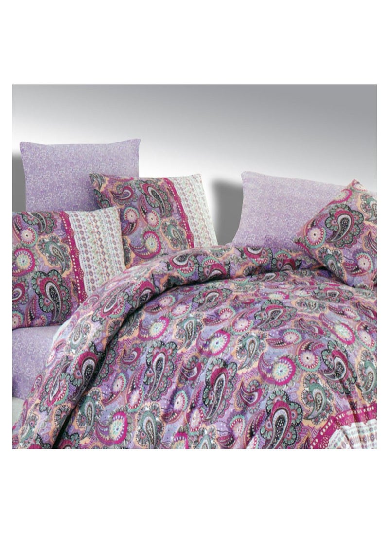 Family Bed Coverlet Set 100% Cotton 2 pieces size 180 x 240 cm model 1010 from Family Bed  - Image 3