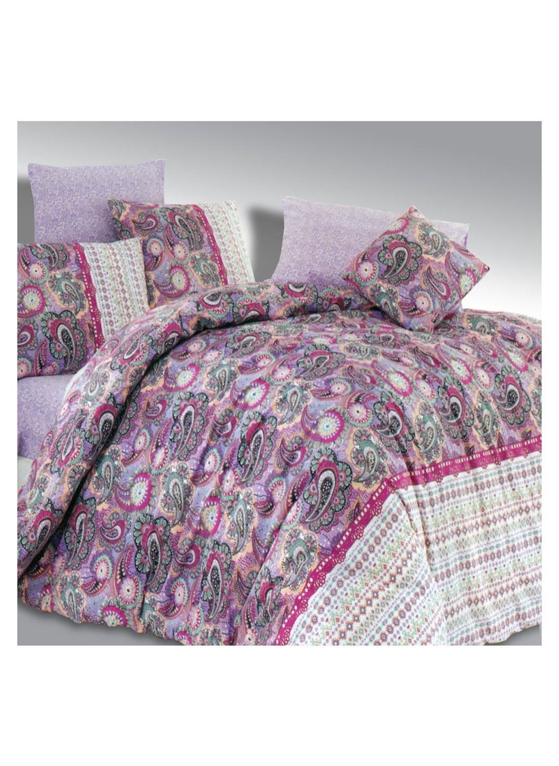 Family Bed Coverlet Set 100% Cotton 2 pieces size 180 x 240 cm model 1010 from Family Bed  - Image 2