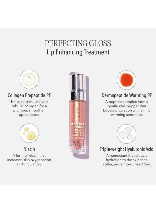 هيدرو بيبتايد ملمع شفاه هيدرو ببتيد المثالي، علاج معزز للشفاه، حجم وترطيب يدوم طويلًا، لون لؤلؤي طبيعي، 0.17 أونصة - Image 3