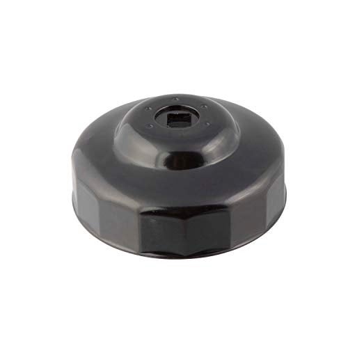 Steelman 90mm x 15 Flute Oil Filter Cap Wrench, 3/8-inch Drive, Low-Profile Design for Confined Space - Image 1