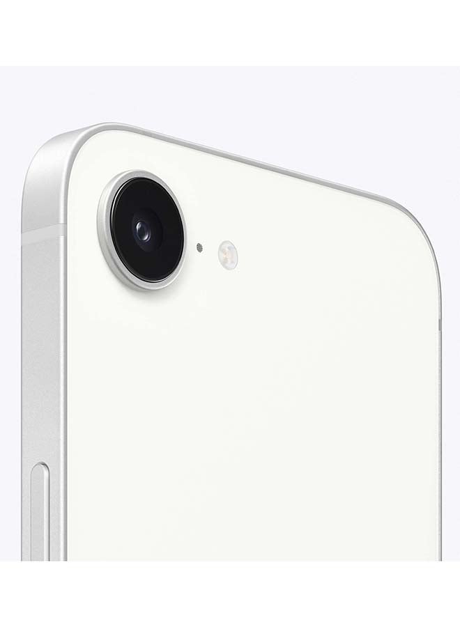 ابل  آيفون 17e 256GB أبيض 5G (eSIM فقط) مع فيس تايم - النسخة الدولية - Image 3