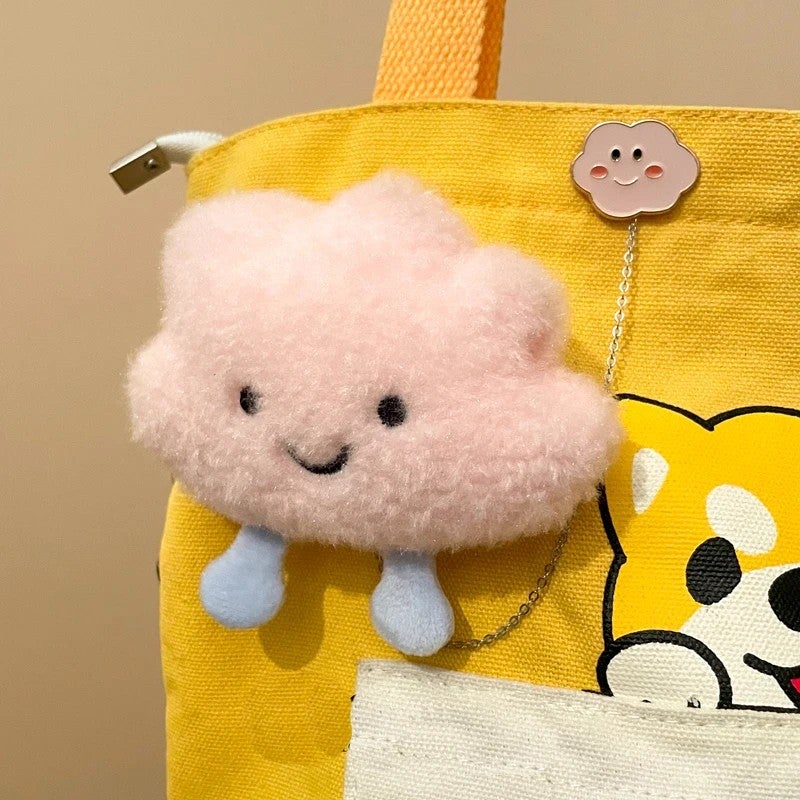 Y&D Super Soft Plush Teddy Bear Chain Brooch – Cute Cartoon Stuffed Animal Toy Pendant for Couples, PP Stress Relief Bag Accessory & Adorable Gift - Image 4