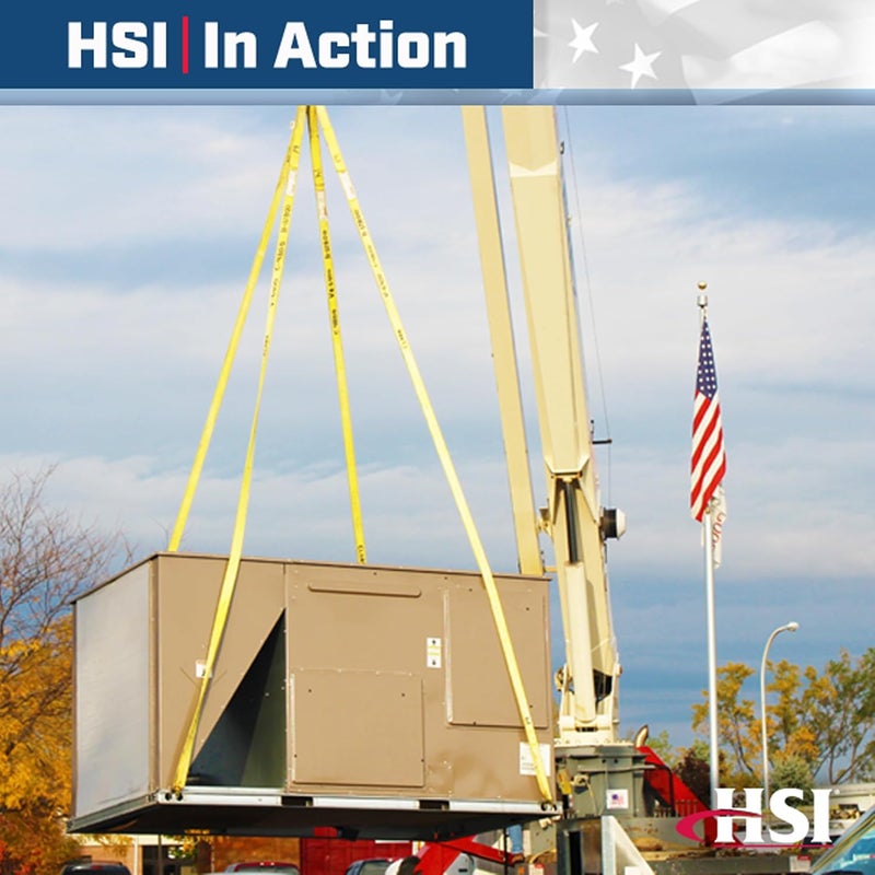 HSI Two Ply 1" x 14' Endless Nylon Type 5 Sling | EN2-801 | | 6,200 Lb. Vertical Capacity | Hanes Supply () Heavy Duty Rigging Equipment for Lifting and Towing - Image 5