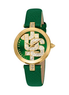Just Cavalli ساعة يد نسائية جلدية دائرية الشكل JC1L241L0035 - 32 مم  - Image 1