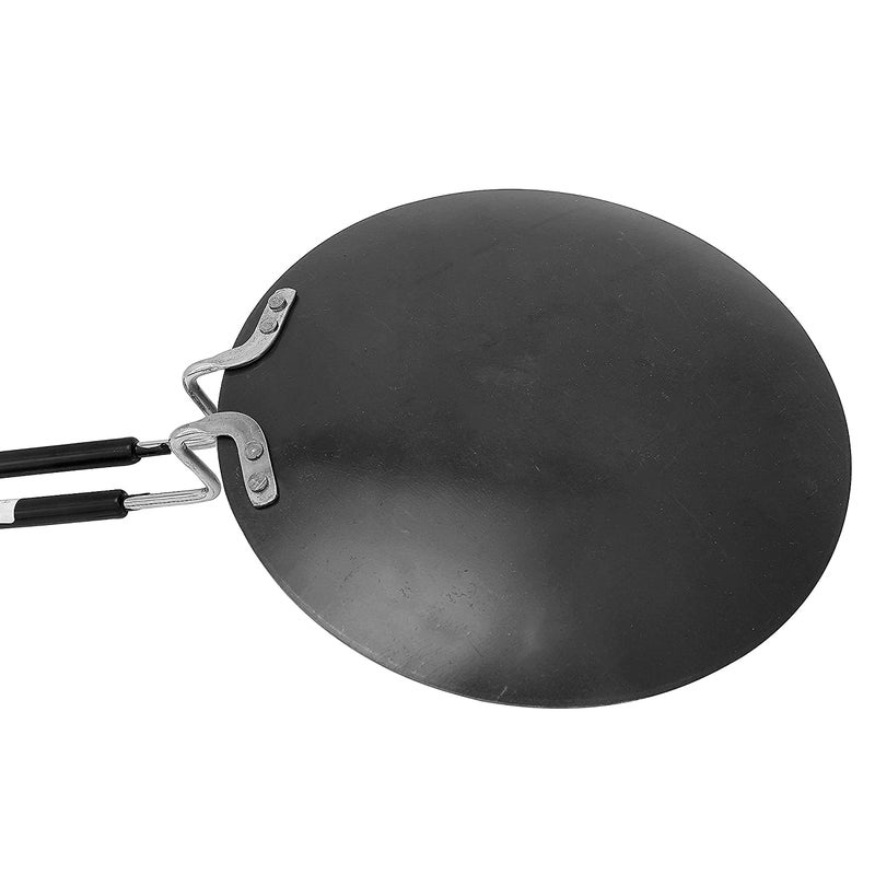 MARWALL Iron Roti Tawa 245 cm Dia with Stainless Steel Bakelite Handle - Image 2