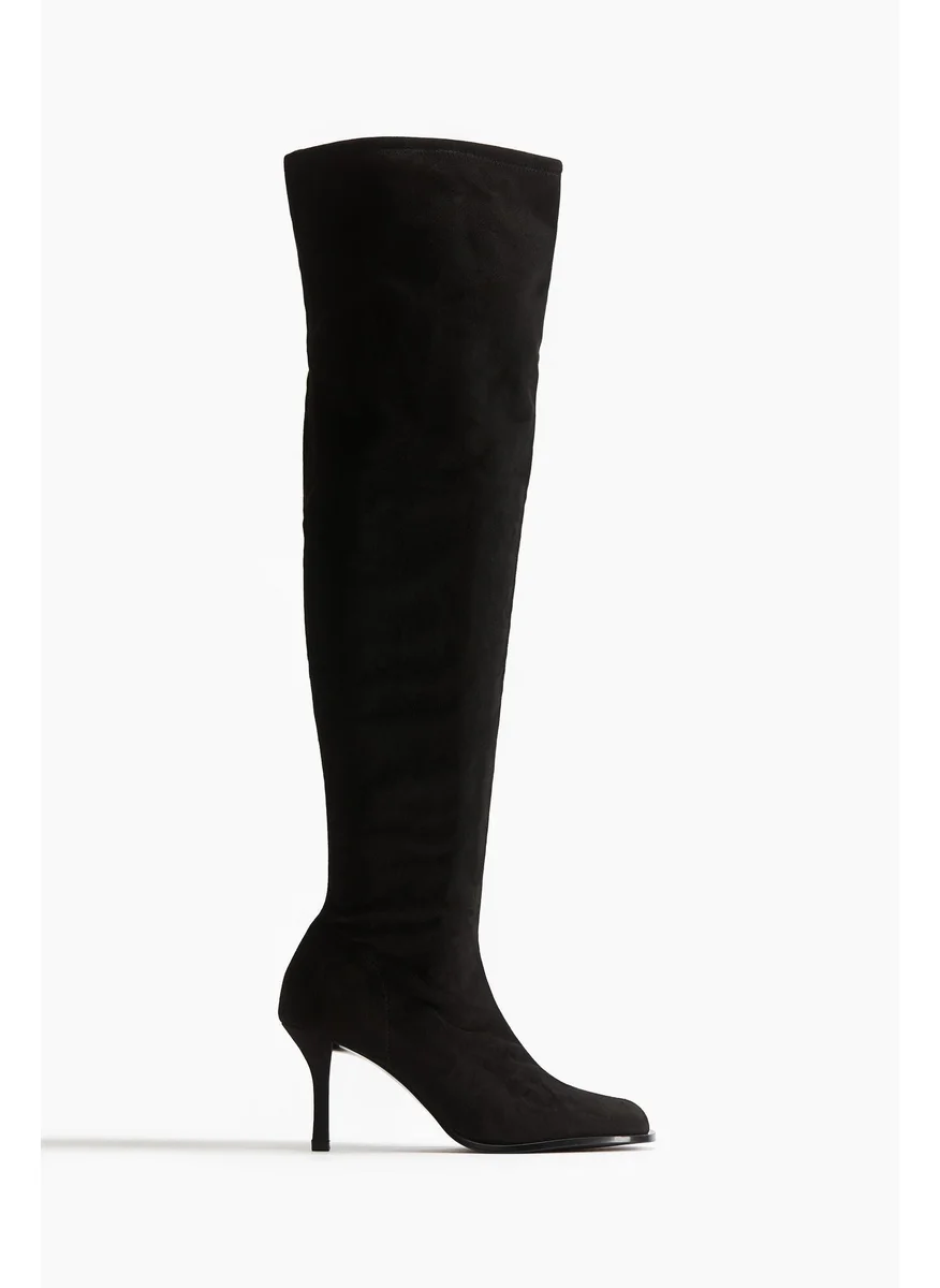 اتش اند ام Over-The-Knee Sock Boots