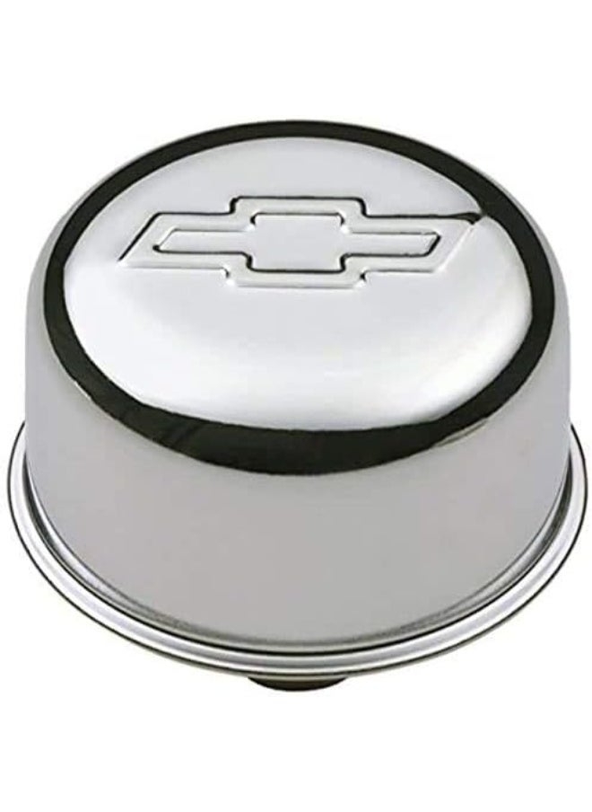 ProForm ProForm ProFormBreather, Push-In, Round, 1-1/4 in Hole, Bowtie Logo, Steel, Chrome, Each  - Image 3