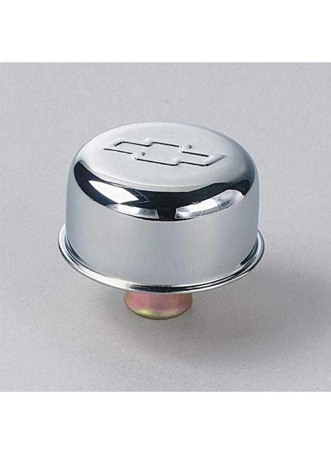 ProForm ProForm ProFormBreather, Push-In, Round, 1-1/4 in Hole, Bowtie Logo, Steel, Chrome, Each  - Image 2