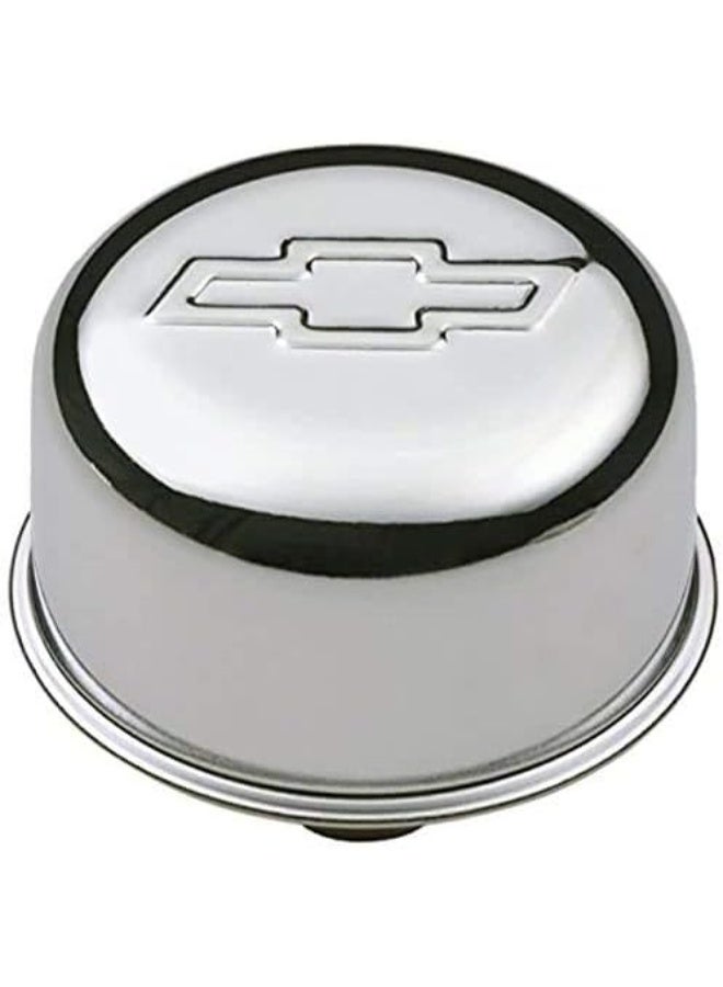 ProForm ProForm ProFormBreather, Push-In, Round, 1-1/4 in Hole, Bowtie Logo, Steel, Chrome, Each - Image 3