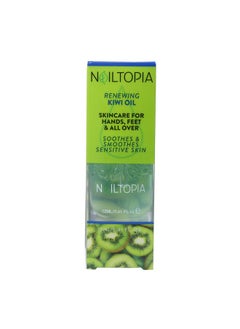Nailtopia Fresh Soothing And Smoothing Kiwi Oil Hydrating Cuticle Oil For Dry Skin Biosourced Skincare Nail Scalp And Lip Oil 0.41 Oz  - Image 5