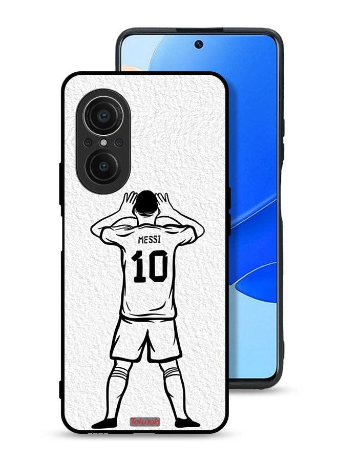 Tolwak Huawei nova 9 SE 4G Protective Case Cover Messi Sketch  - Image 1