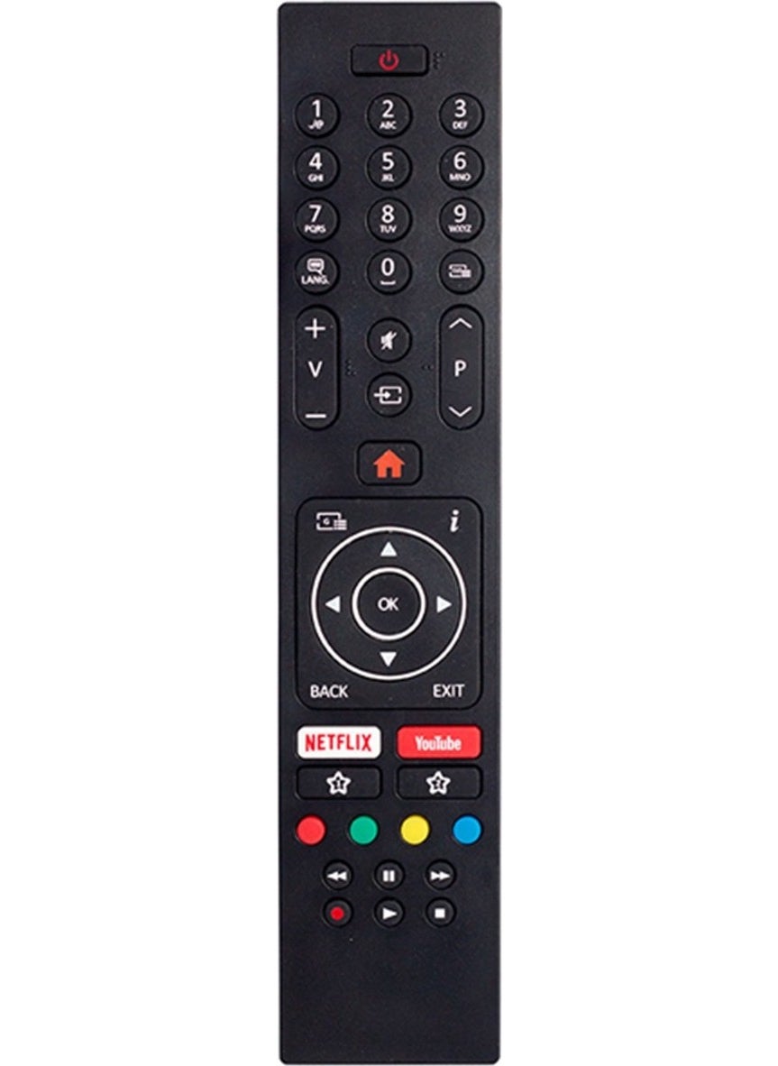 Weko Kl 4K Smart 55UD8450 55 LCD-Led TV Remote (RC43135 Black Nobrand V2) Without Text