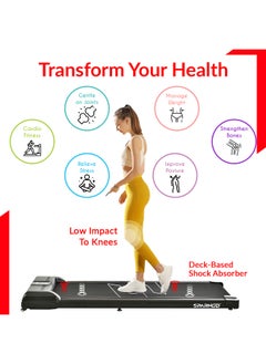 Sparnod Fitness STH-3004 Walking Pad Treadmill for Home/Office 100% Assembled, DC Motor, LED Display, Remote, Non-Slip Shock Reduction Belt, Space-Saving, جهاز مشي قابل للطي - pzsku/Z1D910CFD59F8E15EBB68Z/45/_/1740379757/bb62c18b-e033-4fb1-85a6-79b646c6c26d