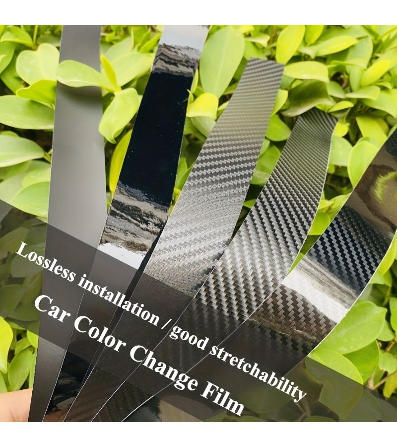 Muted Black 5M Car Sticker Adhesive Protective Strip Scratch Proof Waterproof Durable Easy Install For Door Mirror - Image 3