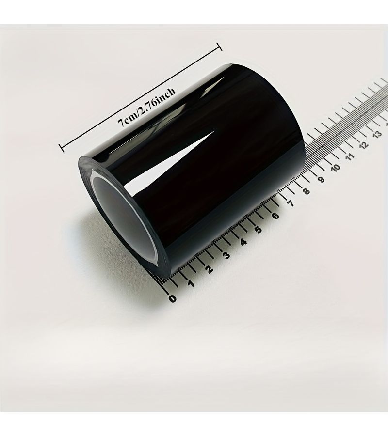 Muted Black 5M Car Sticker Adhesive Protective Strip Scratch Proof Waterproof Durable Easy Install For Door Mirror - Image 2
