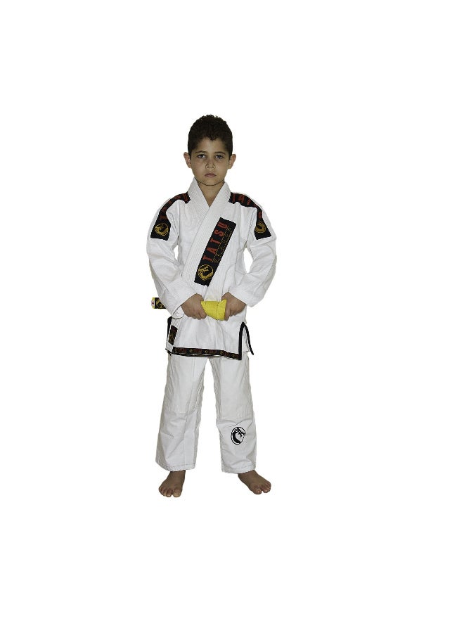 Tatsu بدلة تاتسو النهائية للبي جي جي للأطفال - أبيض - Image 1