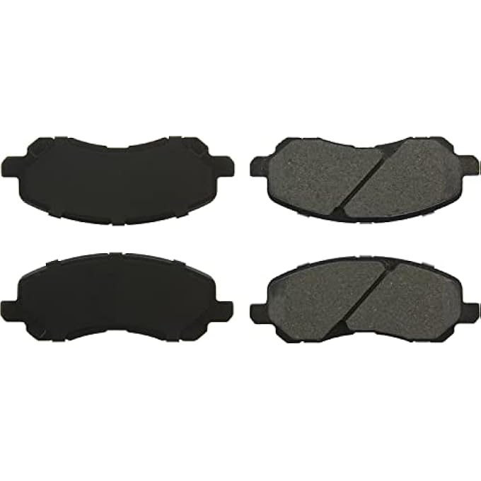 CTEK Centric CTek Ceramic Replacement Front Disc Brake Pad Set for Select Mitsubishi Dodge and Jeep Model Years 10308660 - Image 1