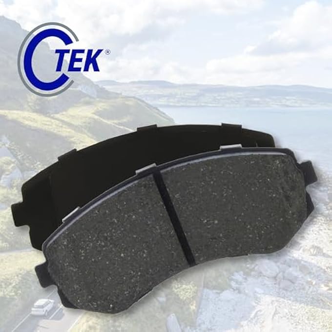 CTEK Centric CTek Ceramic Replacement Front Disc Brake Pad Set for Select Mitsubishi Dodge and Jeep Model Years 10308660 - Image 3