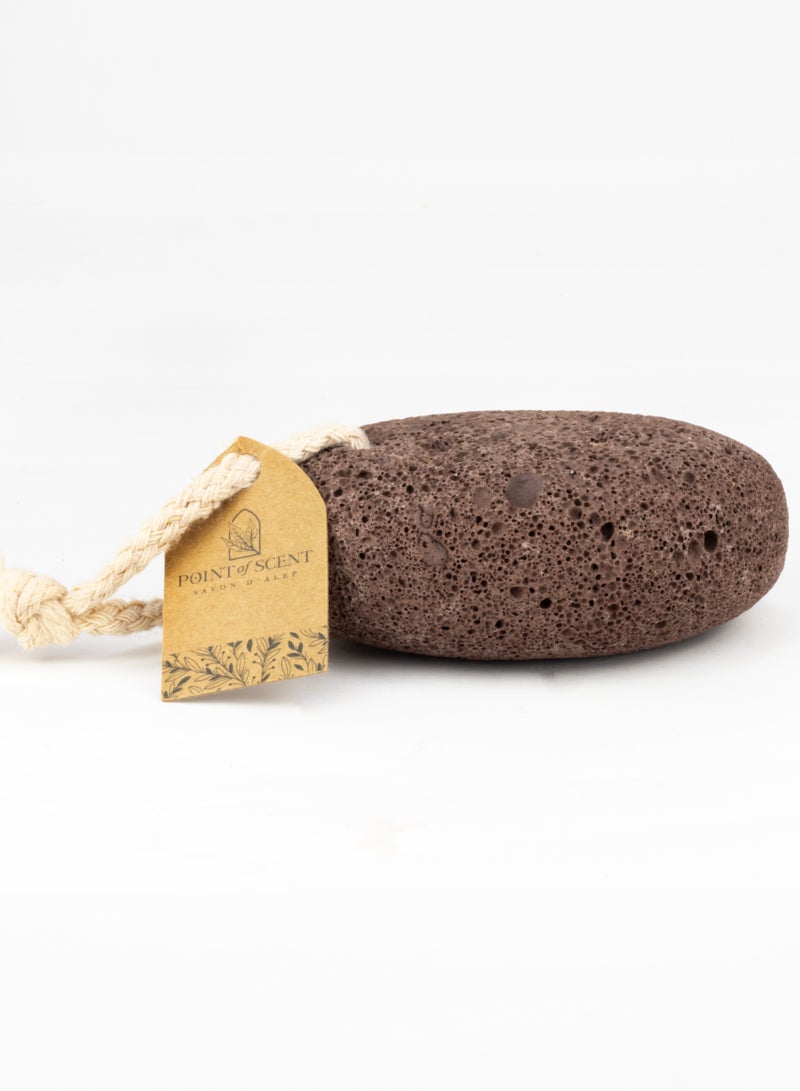 POINT of SCENT Natural Volcanic lava foot pumice stone - Image 1
