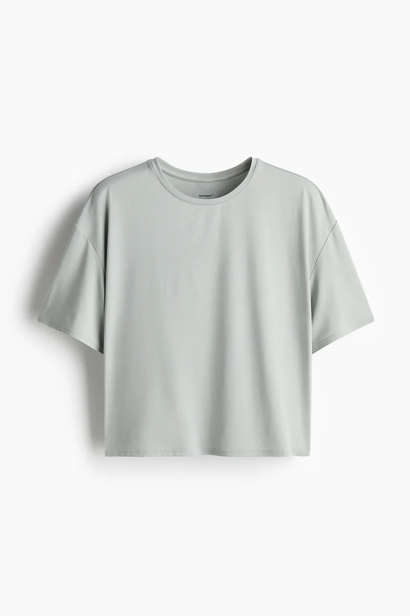 اتش اند ام Boxy-style sports top in DryMove