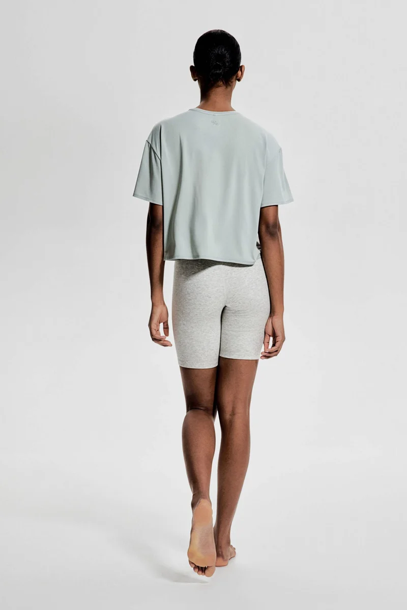 H&M Boxy-style sports top in DryMove