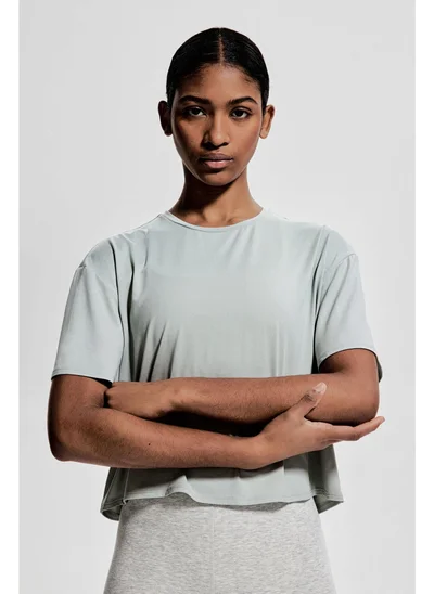 H&M Boxy-style sports top in DryMove