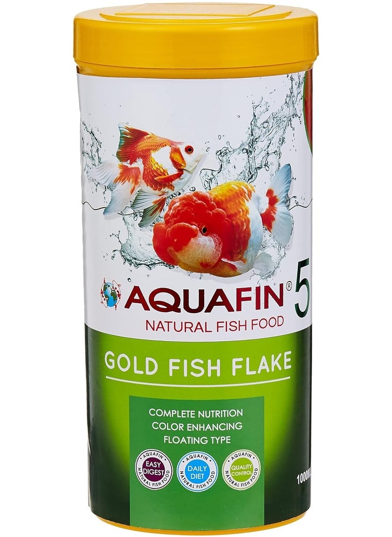 AQUAFIN KW Zone Aquafin Gold Fish Flake Volume 1000ml  - Image 1