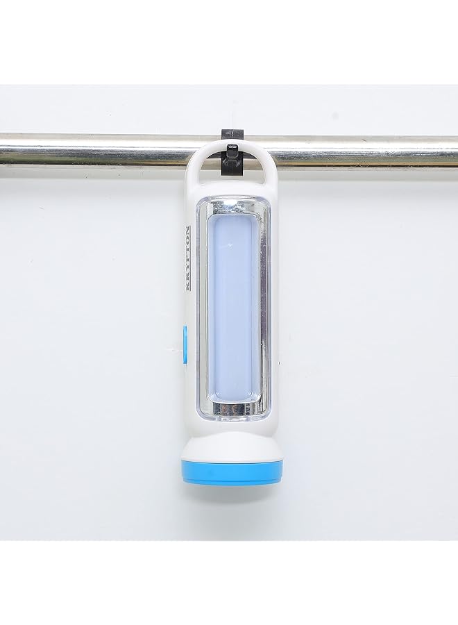 KRYPTON Rechargeable LED Flashlight and Lantern KNFL5439 Portable and Lightweight Torch Light USB Charging 3W High Power LED 8 Hours Continuous Working Overcharge Protection White 2 Years Warranty  - Image 5