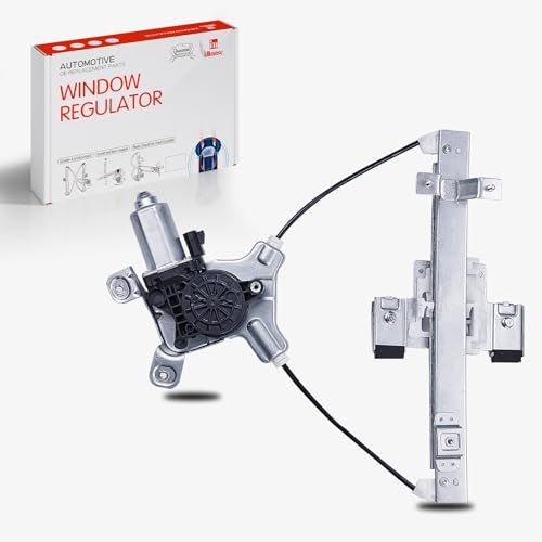 iMonse iMosne Rear Left Driver Side Power Window Regulator with Motor Fit for Cadillac Escalade 2007-2014 & Chevrolet Tahoe 2007-2014 & GMC Yukon 2007-2014, 25885882 15883001 - Image 1