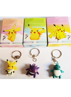 MileMelo 24-Piece Pokémon Figurine Toys Keychain Backpack Pendant Decoration Multicolour(Random)  - Image 2