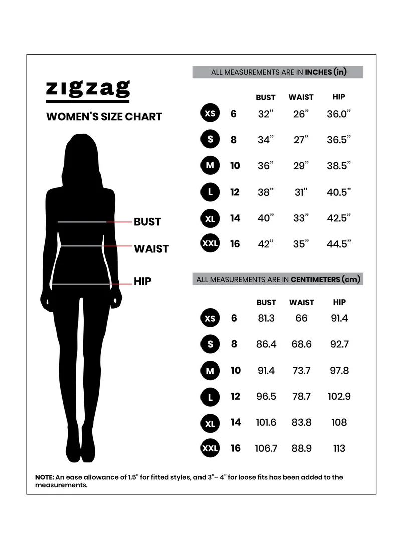 Zigzag  Dark Green Rib Cami Top for Women | Best Price UAE