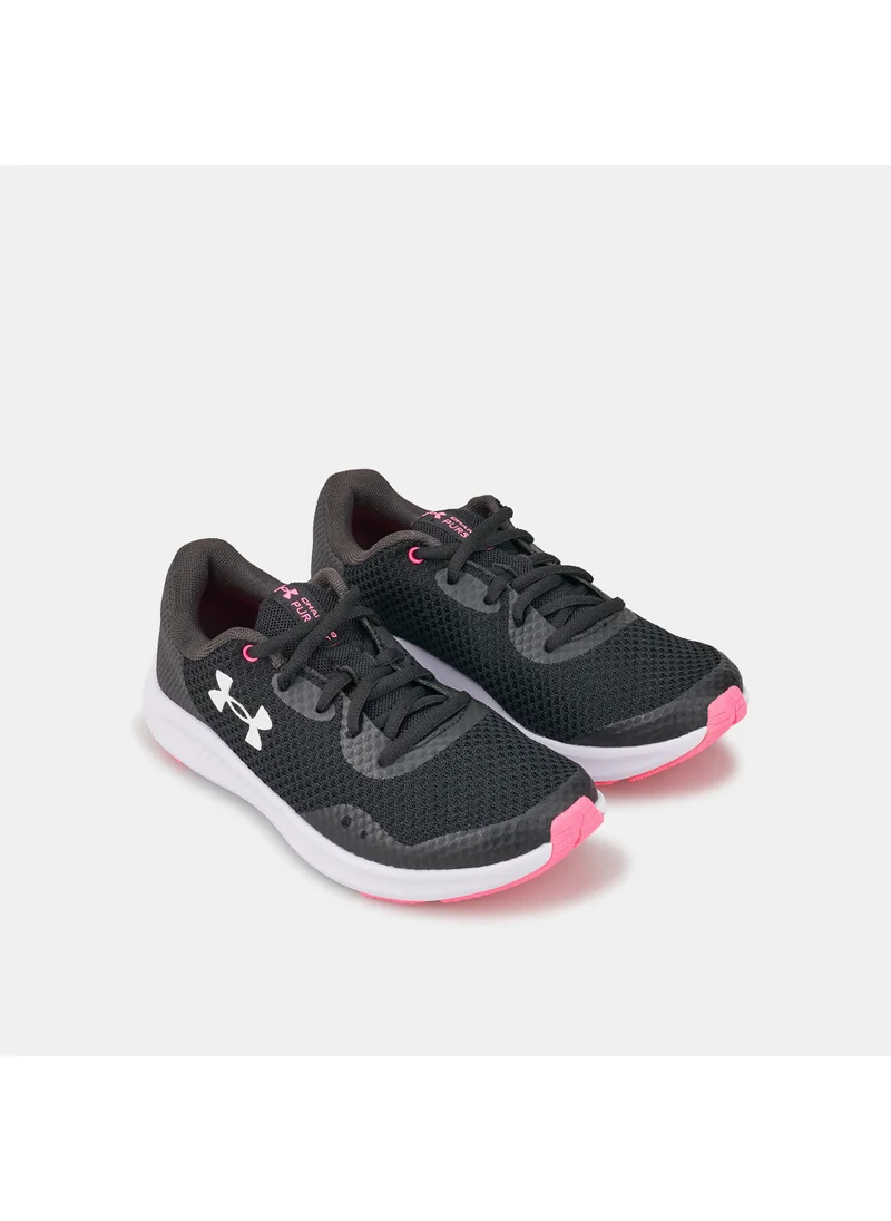 UNDER ARMOUR Kids' UA Charged Pursuit 3 Running Shoe (Older Kids)